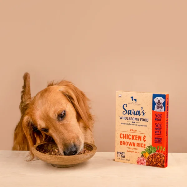 HUFT Sara's Wholesome Food - Classic Chicken And Brown Rice Dog Food - Image 2